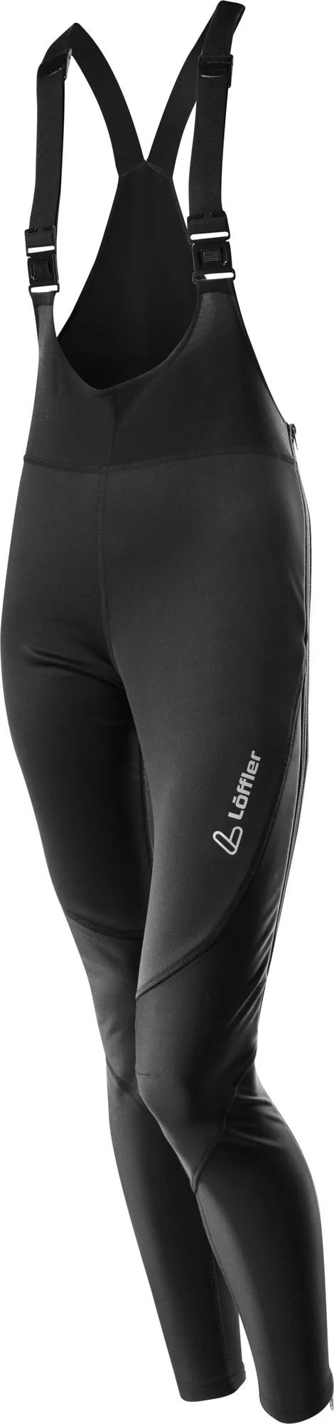 Löffler Women Warm-up Bib Tights WS Warm black (990) 40