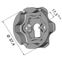 SOMFY Adapterlager 9500659