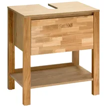 Home Affaire Kaika 60 x 69 x 41 cm eiche farbe/eiche massiv