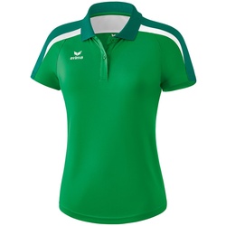 erima Liga Line 2.0 Funktions-Poloshirt smaragd/evergreen/white 40