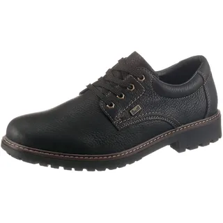 Rieker Schnürschuh mit TEX-Membrane, Freizeitschuh, Halbschuh, Schnürschuh schwarz | Gr.: 43