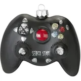 INGE-GLAS Christbaumschmuck Glas Game Controller PC Weihnachtskugeln Weihnachtsbaumschmuck