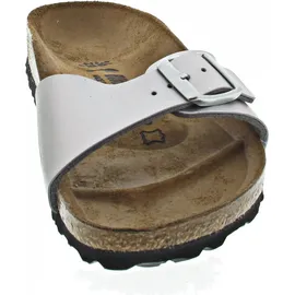 Birkenstock Madrid Birko-Flor schmal silber 42