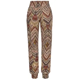 LASCANA Jerseyhose mit Ethnoprint und Taschen 34