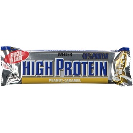 WEIDER Low Carb High Protein Erdnuss-Karamell Riegel 50 g
