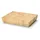 Continenta Hackblock Holz 1-tlg. 40 x 30 x 7,5 cm Braun