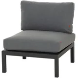 Siena Garden Alvida Modul Mitte Loungesessel anthrazit