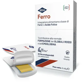 Ferro IBSA Integratore Alimentare 6,46 g Film orodispersibili
