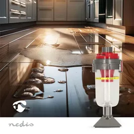 Nedis Nass- und Trockenadapter Universal Grau/Rot