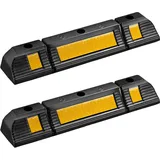Wiltec Radstopper 60 x 12 x 8 cm Gelb