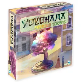 Synapses Games Yokohama Premium-Spielsteine – Synapses Games - Erweiterung - enthält 164 Holzmarken und 68 benutzerdefinierte Metallmünzen, um Ihr Spielerlebnis zu verbessern