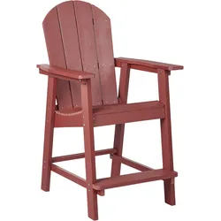 Gartenstuhl ADIRONDACK Rot