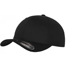 Flexfit Wooly Combed Cap schwarz XXL