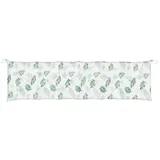 vidaXL Bankauflage 200 x 50 x 7 cm blattmuster 1 St.