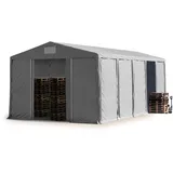 TOOLPORT Lagerzelt 8 x 10 m Grau