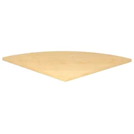 Hammerbacher Verbindungsplatte ahorn, dreieckig abgerundet 80,0 x 80,0 x 2,5 cm