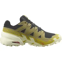 Salomon Speedcross 6 Herren black/cress green/transparent yellow 47 1/3