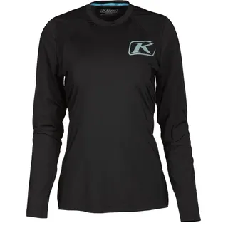Klim Solstice -1.0, Damen langarm Funktionsshirt, schwarz, M