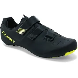 Cube Rd Sydrix Rennradschuhe Schwarz/Lime 42