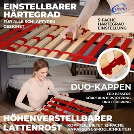 mein-regal RUBY Kopfteil verstellbar 90 x 200 cm