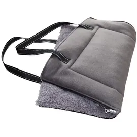 Nobby Decke/Tasche Shanta 60 x 40 cm grau