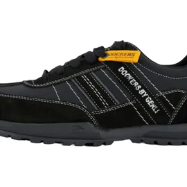 Dockers by Gerli Sportliche Schnürschuhe für Herren schwarz, Größe 49 EU