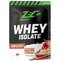 Zec+ Nutrition Whey Isolate Spaghetti Eis Pulver 750 g