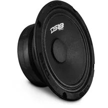 DS18 PRO-GM6.4 Lautsprecher, 16,5 cm, Mitteltöner, schwarzer Stahlkorb, 480 W max, 140 W RMS, 4 Ohm, hochwertige Audio-Türlautsprecher für Auto oder LKW, Stereo-Soundsystem (1 Lautsprecher)