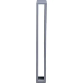 MCW Fahrradbügel MCW-J80, Fahrradständer Anlehnbügel, verzinkter Stahl Outdoor-pulverbeschichtet 87x10x13cm grau