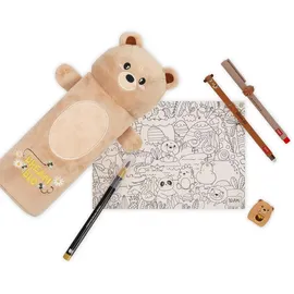 Legami Federmäppchen - Super Soft! - Teddybär