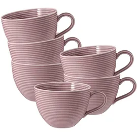 SELTMANN WEIDEN Cappuccinotasse 0,35 l Altrosa 6 St.