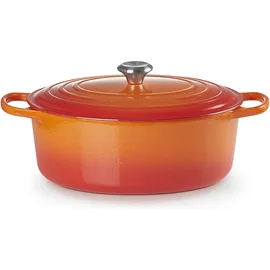 Le Creuset Signature Bräter 35 cm oval ofenrot