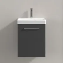Villeroy & Boch Waschtischunterschrank 1 Tür 43,0 x 51,4 x 38,4 cm Schwarz