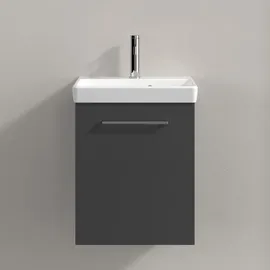 Villeroy & Boch Waschtischunterschrank 1 Tür 43,0 x 51,4 x 38,4 cm Schwarz