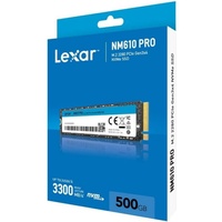 Lexar NM610 Pro 500Go - NVMe M.2 500 GB PCI Express 3.0