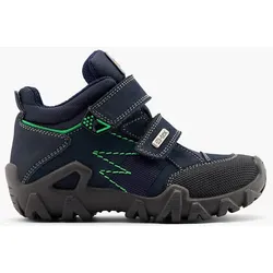 Leder Boots FREDO, Weite W - Herren - blau