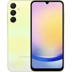 Samsung Galaxy A25 5G 6GB+128GB Yellow 16,42cm (6,5") Super AMOLED Display, Android 14, 50MP Triple-Kamera