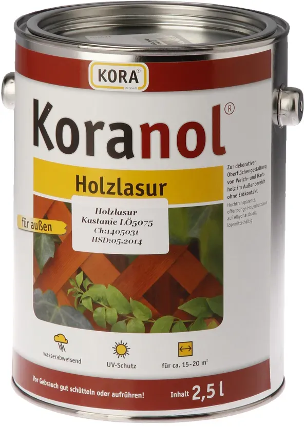 TraumGarten Koranol Holzlasur Grau