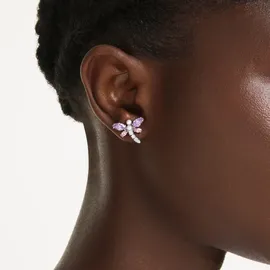 Swarovski Ohrstecker 2026 CAPSULE Lila/Pink/Weiß 5737371 Metall