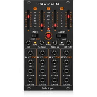 Behringer FOUR LFO Quad-LFO mit zuweisbaren Wellenformen für Eurorack