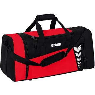 Erima Sporttasche Six Wings rot/schwarz M