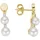 FIRETTI Ohrstecker Fantasie Gelbgold 375 0,04 P2