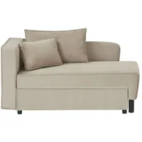 Sofa.de Recamiere Romaja ¦ beige ¦ Maße (cm): B: 148 H: 75 T: 85.0