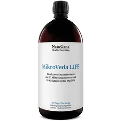 Mikroveda Life 33 Bakterienstämme + 20 Kräuter Bio 1 l