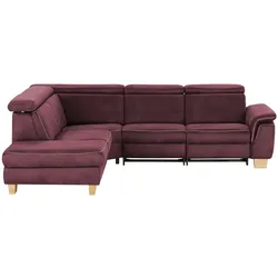 Kollektion Kraft Ecksofa  Beata ¦ rot ¦ Maße (cm): B: 270 H: 80 T: 233