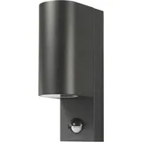 Sygonix SY-6028440 LED-Außenwandleuchte mit Bewegungsmelder GU10 Schwarz