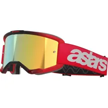 Alpinestars Vision 5 Blaze Mirror Motocross Brille, rot für Männer