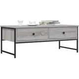 vidaXL Couchtisch Grau Sonoma 101 x 49 x 10 cm
