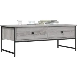 vidaXL Couchtisch Grau Sonoma 101 x 49 x 10 cm