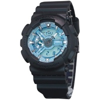 Casio G-Shock Ocean Blau Zifferblatt Alarm Stoppuhr GA-110CD-1A2 200M Herrenuhr